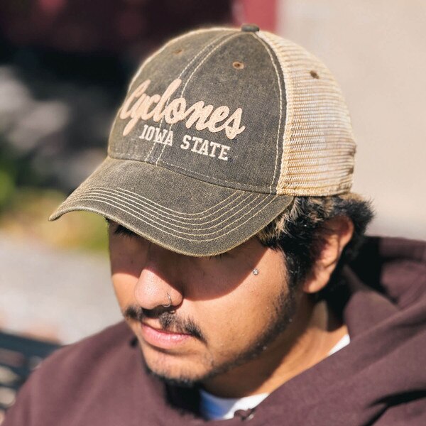 Legacy Cyclones Black Relaxed Hat front